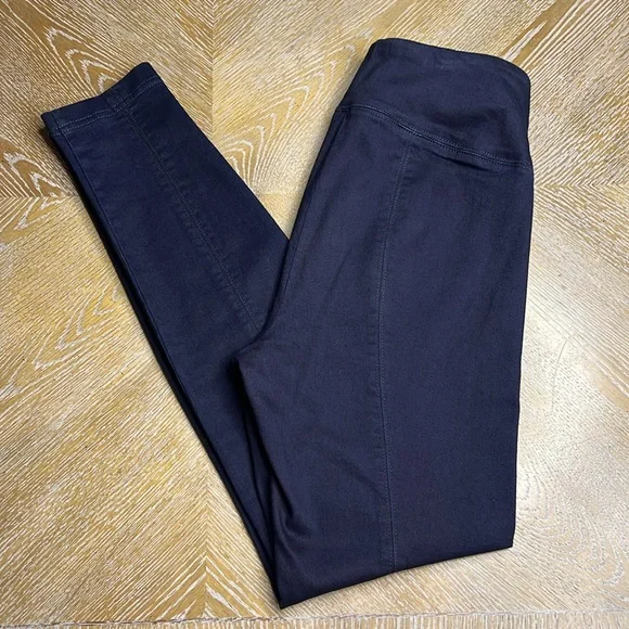 WHITE HOUSE BLACK MARKET Denim WHBM Runway Leggings 6 - Picture 7 of 10